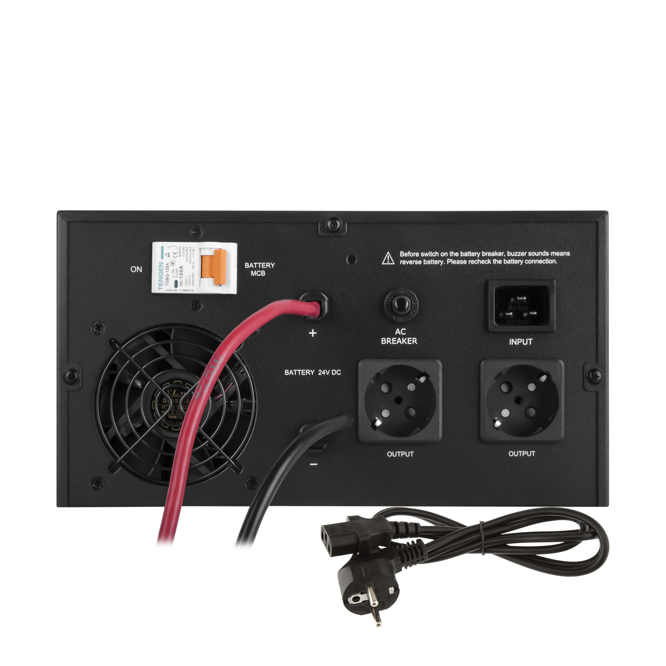 ДБЖ з правильною синусоїдою 24V LPE-B-PSW-2300VA+ (1600Вт) 1-35A - Зображення 4