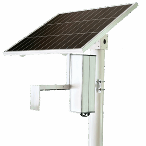 Сонячна панель для відеоспостереження з акумулятором GreenVision GV-002-80W-32Ah