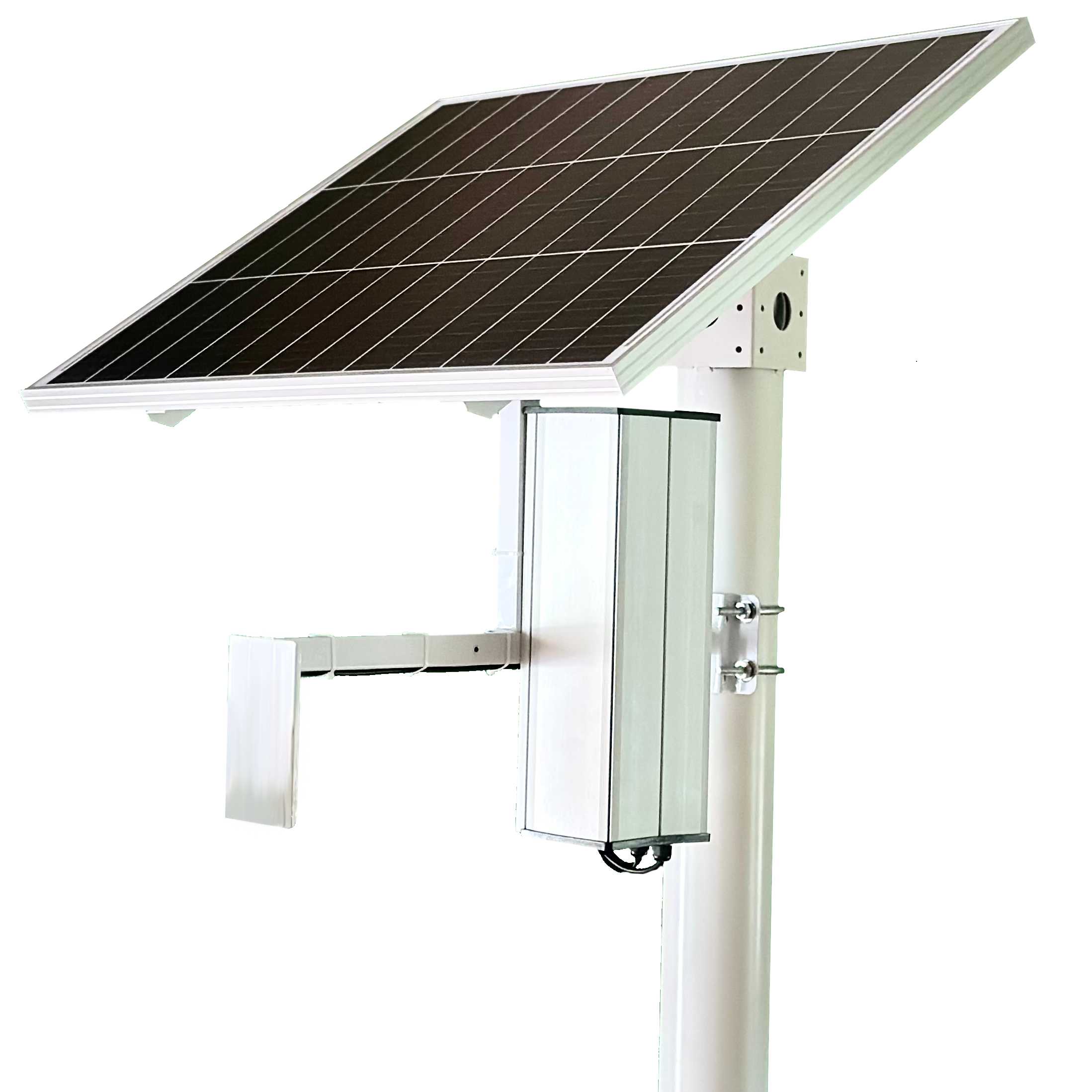 Сонячна панель для відеоспостереження з акумулятором GreenVision GV-002-80W-32Ah