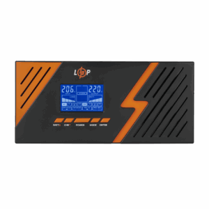 ДБЖ з правильною синусоїдою 12V LPM-PSW-1500VA (1050Вт) Black