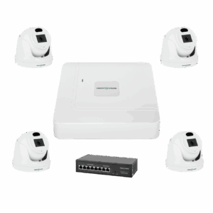 Комплект відеоспостереження на 4 камери GV-IP-K-W70/04 3MP