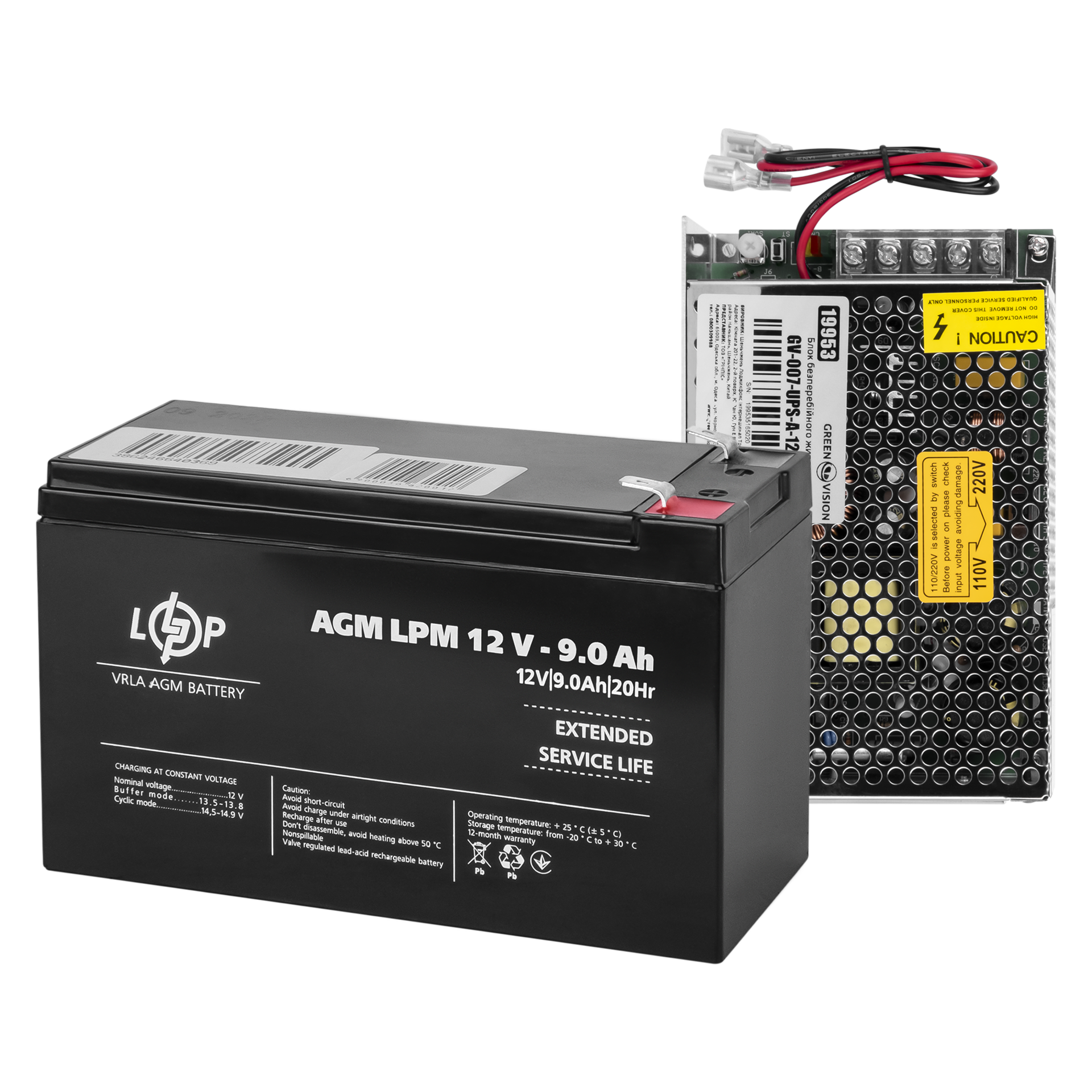 Автономний комплект СКУД з електроригельним замком та сенсорною кнопкою виходу GV-508 - Зображення 4