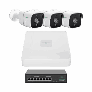 Комплект відеоспостереження на 3 камери GV-IP-K-W86/03 5MP