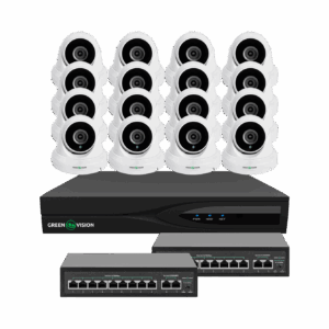 Комплект відеоспостереження на 16 камер GV-IP-K-W83/16 5MP