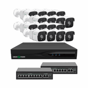 Комплект відеоспостереження на 16 камер GV-IP-K-W88/16 5MP