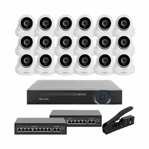 Комплект відеоспостереження на 18 камер GV-IP-K-W85/18 5MP