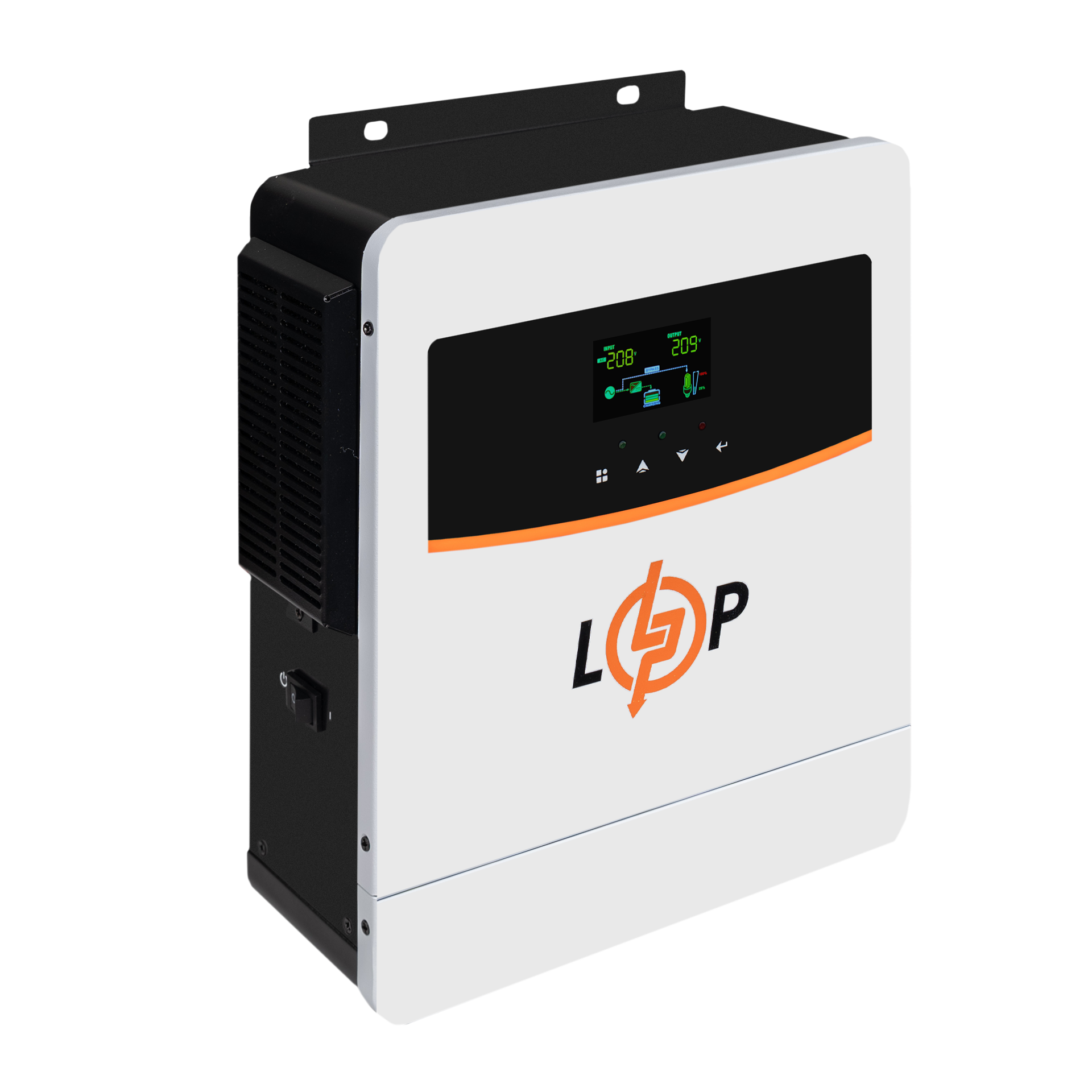 Гібридний сонячний інвертор (ДБЖ) LPW-HY-1000VA (1000Вт) 12V 40A MPPT 20-150V OFF GRID - Зображення 3