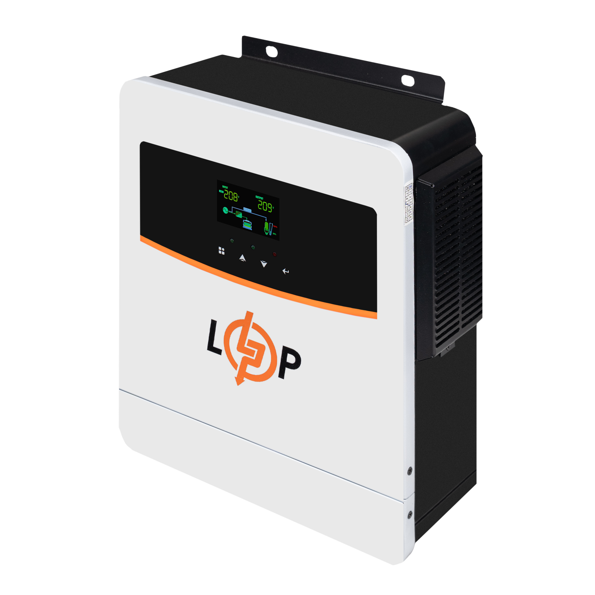 Гібридний сонячний інвертор (ДБЖ) LPW-HY-1000VA (1000Вт) 12V 40A MPPT 20-150V OFF GRID - Зображення 4