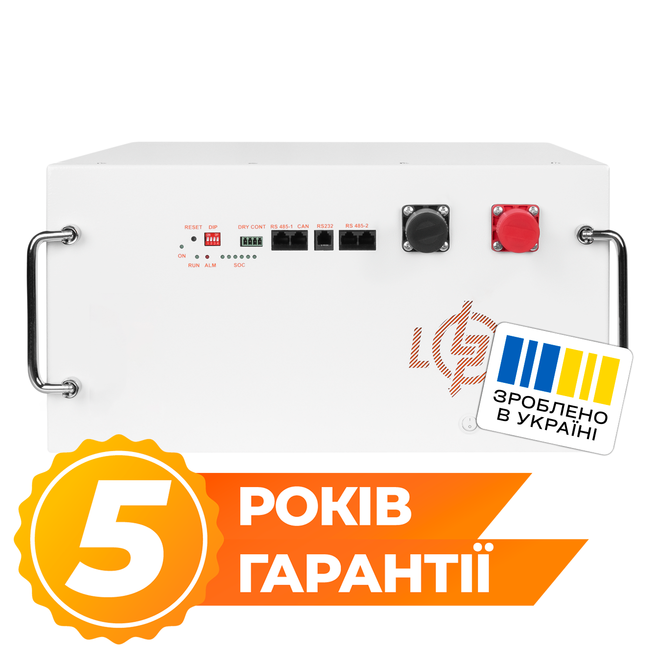 Акумулятор LP LiFePO4 51,2V - 230 Ah (11776Wh) (BMS JK 200A/100A) RM RS485/CAN WH