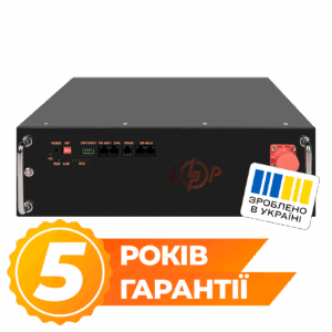 Акумулятор LP LiFePO4 51,2V - 100 Ah (5120Wh) (BMS JK 100A/50А) RM RS485/CAN BL