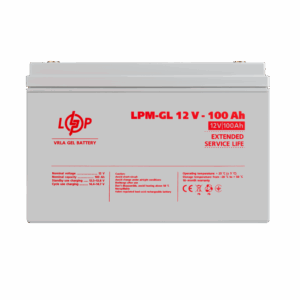 Акумулятор гелевий LPM-GL 12V - 100 Ah