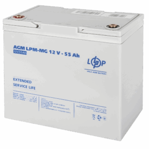 Акумулятор мультигелевий LPM-MG 12V - 55 Ah