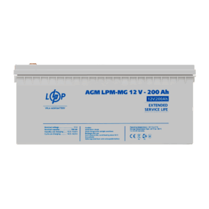 Акумулятор мультигелевий LPM-MG 12V - 200 Ah