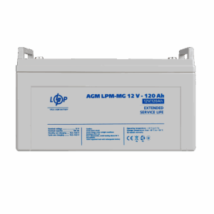 Акумулятор мультигелевий LPM-MG 12V - 120 Ah