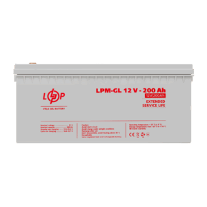 Акумулятор гелевий LPM-GL 12V - 200 Ah