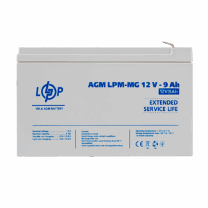 Акумулятор мультигелевий LPM-MG 12V - 9 Ah