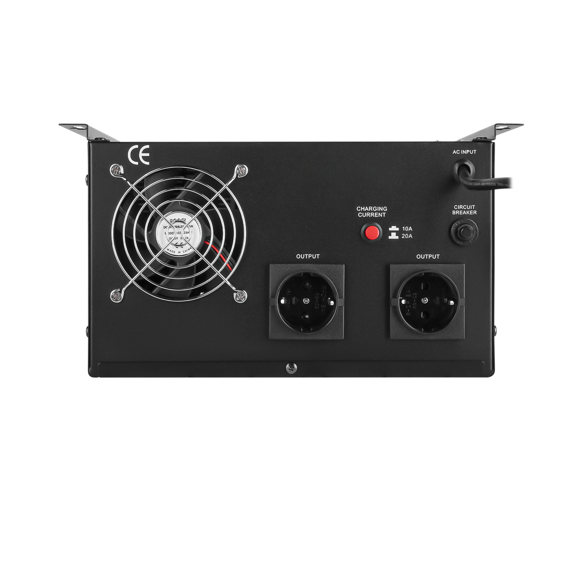 ДБЖ з правильною синусоїдою 24V LPY-W-PSW-2500VA+(1800Вт)10A/20A - Зображення 4