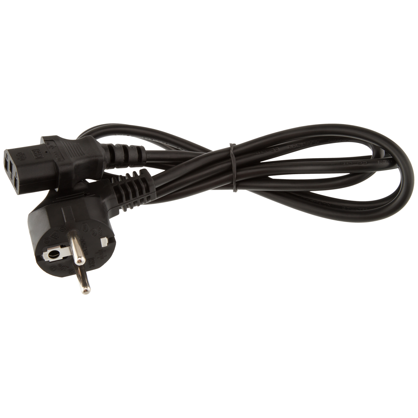 Кабель живлення 220V LP CEE 7/4 C13 - 1.2 м 3x0.5 мм2