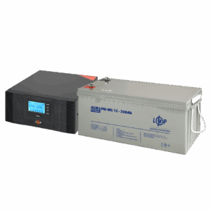 Комплект резервного живлення LP (LogicPower) ДБЖ + мультигелева батарея (UPS B1500 + АКБ MG 2400W)