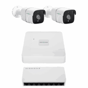 Комплект відеоспостереження на 2 камери GV-IP-K-W97/2 4MP