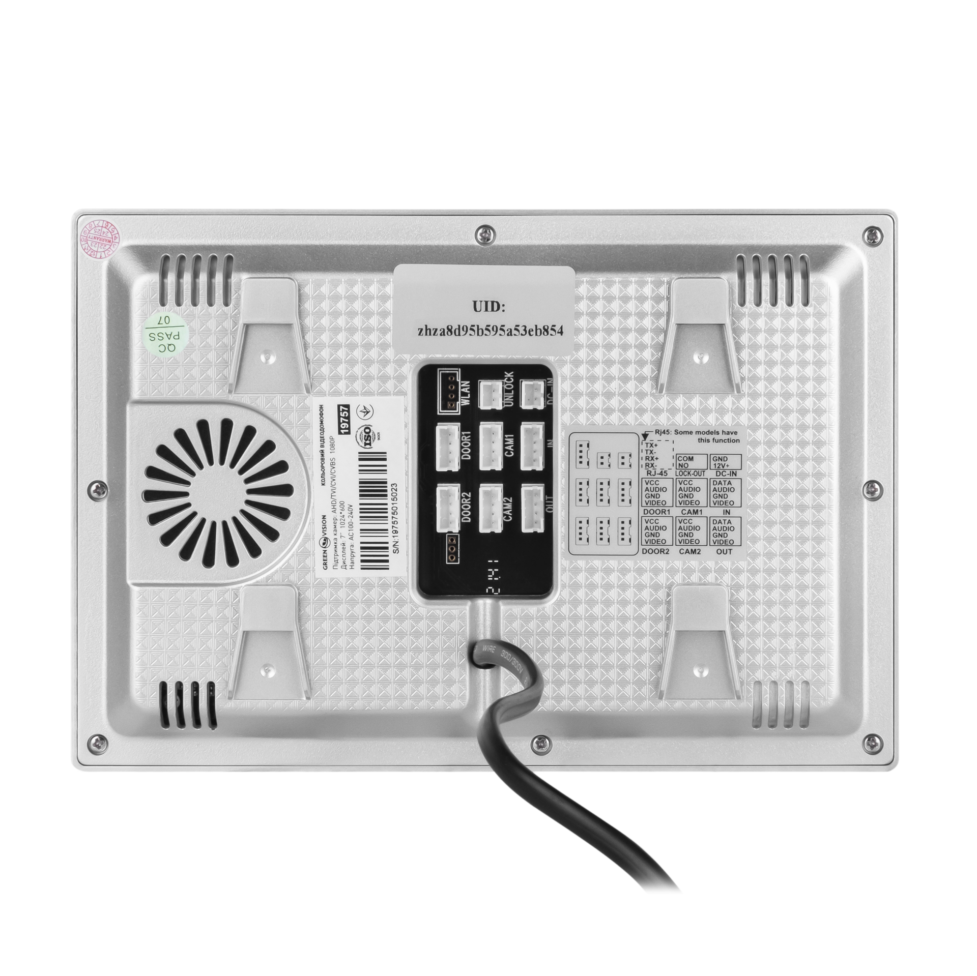 Комплект відеодомофону GreenVision GV-003-GV-059+GV-006 - Зображення 5