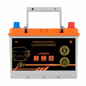 Автомобільний літієвий акумулятор LP LiFePO4 12V - 50 Ah (+ праворуч) BMS 800А