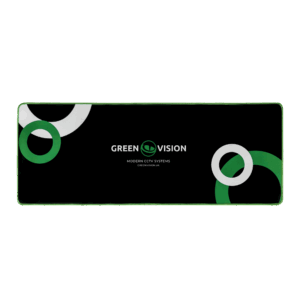 Килимок для миші GreenVision чорний (300*800*3 мм)