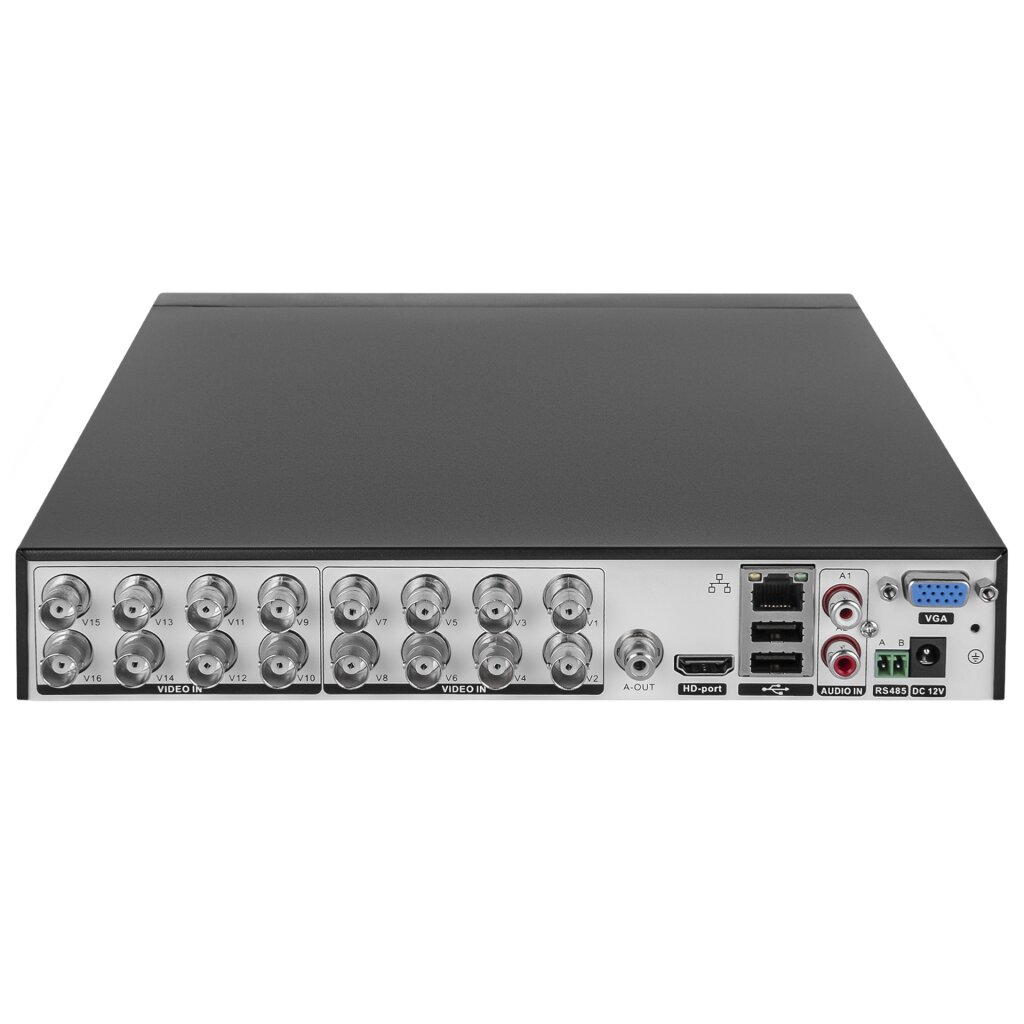 Гібридний відеореєстратор 16-канальний 5MP GHD GreenVision GV-A-S043/16 - Зображення 4