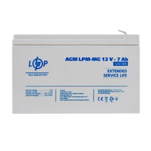 Акумулятор мультигелевий LPM-MG 12V - 7 Ah