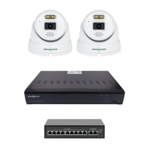 Комплект відеоспостереження на 2 камери GV-IP-K-W101/2 5MP (Ultra AI)