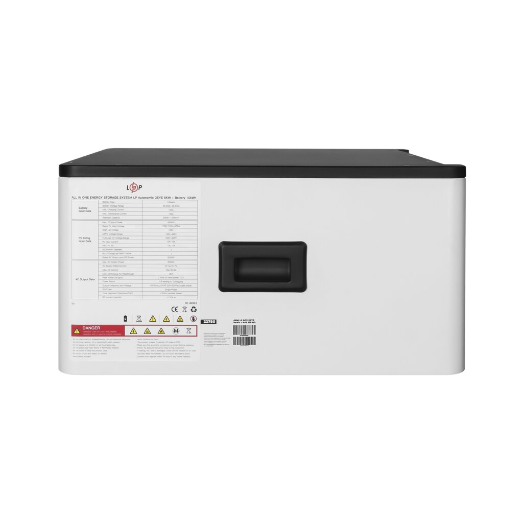 Джерело безперебійного живлення (ДБЖ) LP BOX DEYE 5kWh + АКБ 25kWh - Зображення 3