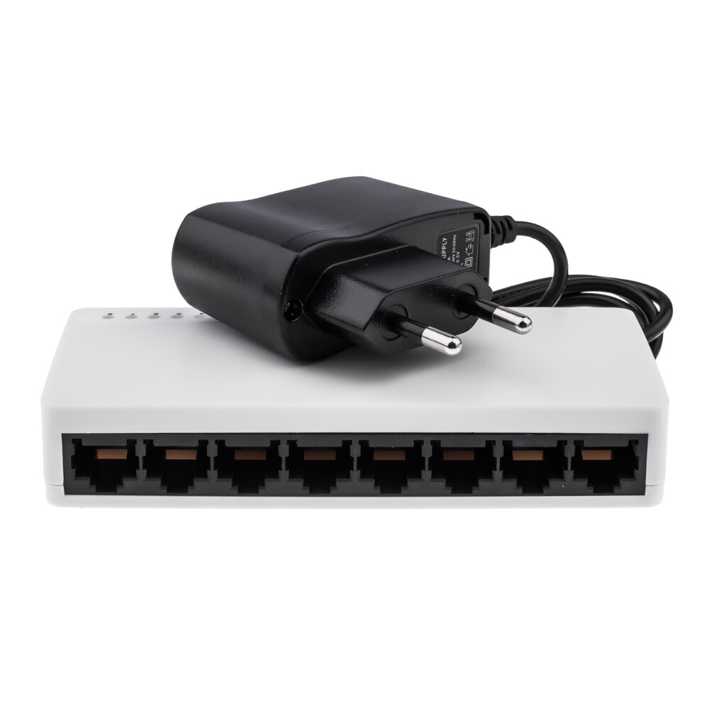 Комутатор мережевий GV-002-H-08P - Зображення 6