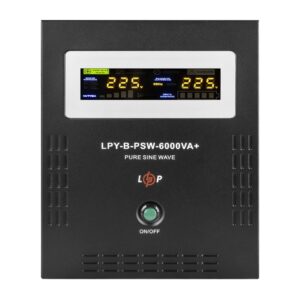 ДБЖ з правильною синусоїдою 48V LPY-B-PSW-6000VA+(4200Вт)10A/20A