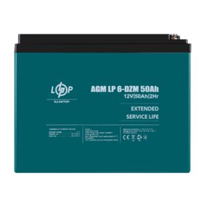 Тяговий свинцево-кислотний AGM акумулятор LP 6-DZM-50 Ah