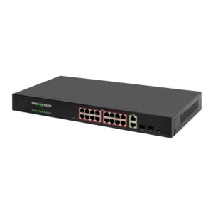 Комутатор мережевий POE GV-022-D-16G+2PG+2SFP