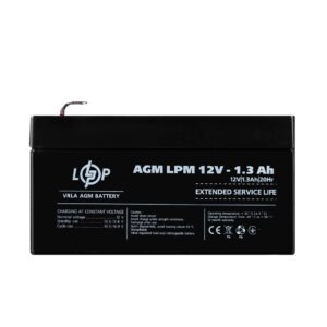 Акумулятор AGM LPM 12V - 1.3 Ah