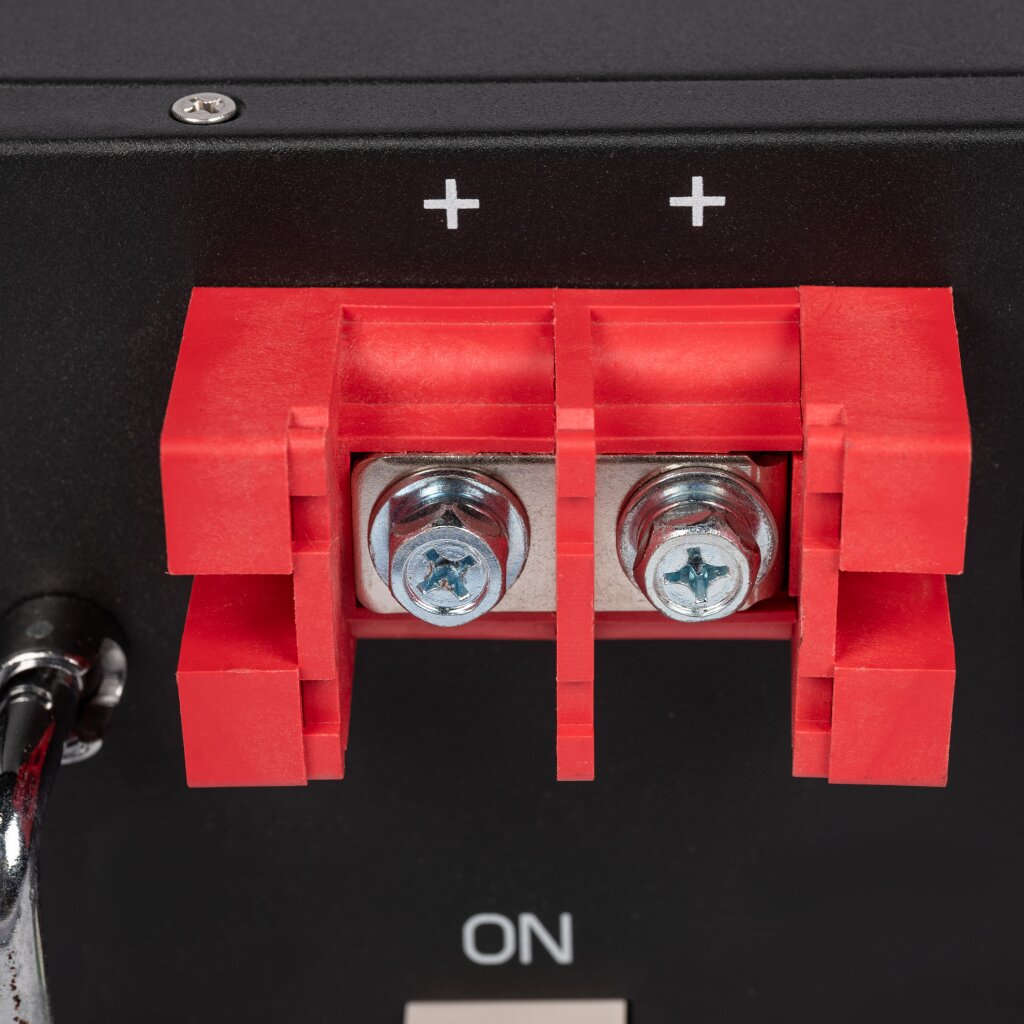 Акумулятор LP LiFePO4 51,2V - 120 Ah 6000Wh (Smart BMS 100A) с LCD RM AB RS485/CAN - Зображення 4