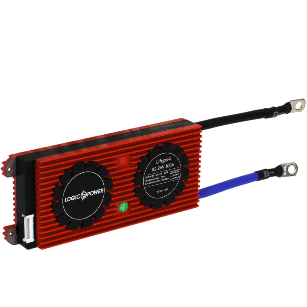 Smart BMS плата LP LiFePO4 24V 8S Dis 100A Ch 50A UART+RS485+CAN - Зображення 2