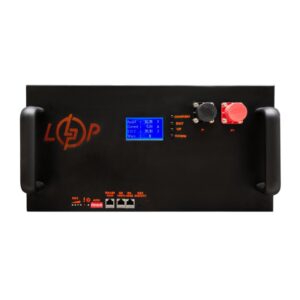 Акумулятор LP LiFePO4 51,2V - 230 Ah (11776Wh) (Smart BMS 200A/100А) з LCD метал RM RS485/CAN