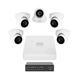 Комплект відеоспостереження на 5 камер GV-IP-K-W82/05 5MP