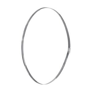 Хомут сталевий 12мм 400мм (діаметр) для кріплення камери на стовп