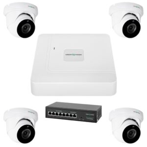 Комплект відеоспостереження на 4 камери GV-IP-K-W74/04 5MP