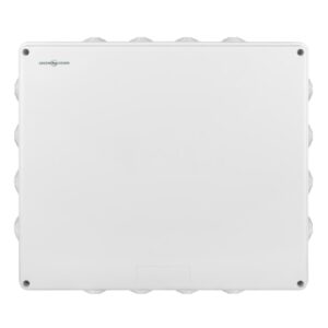 Коробка розподільна 400х350х120 IP65 зовнішня з резинками