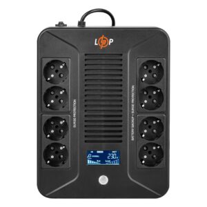 Лінійно-інтерактивне ДБЖ LP-600VA-8PS (360Вт)