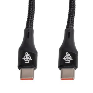 Кабель LP USB 3.0 Type-C to Type-C 100W зі швидкою зарядкою (PD) 1м C1001MC3
