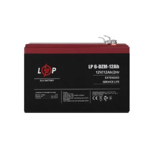 Тяговий свинцево-кислотний AGM акумулятор LP 6-DZM-12 Ah