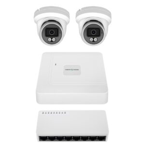 Комплект відеоспостереження на 2 камери GV-IP-K-W100/2 6MP