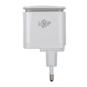 Зарядка для телефона LP 25W (Type-C+USB) QC3.0 PD + кабель (Type-C to Type-C) 25WCH