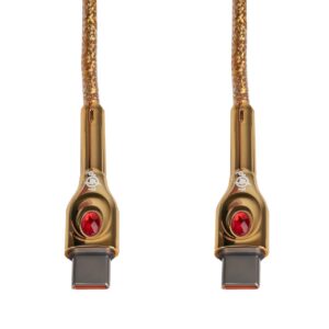 Кабель (шнур) LP USB Type-C на USB Type-C 5А 65Вт зі швидкою зарядкою (QC) 1м C651MС